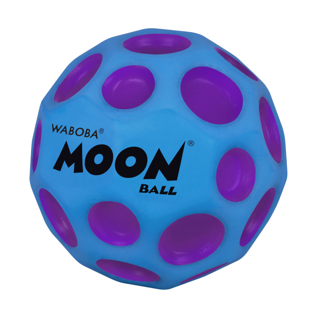 Спортивні активні ігри - М'яч-стрибун Waboba Moon ball Mars блакитний з фіолетовим (329C99_A/1)