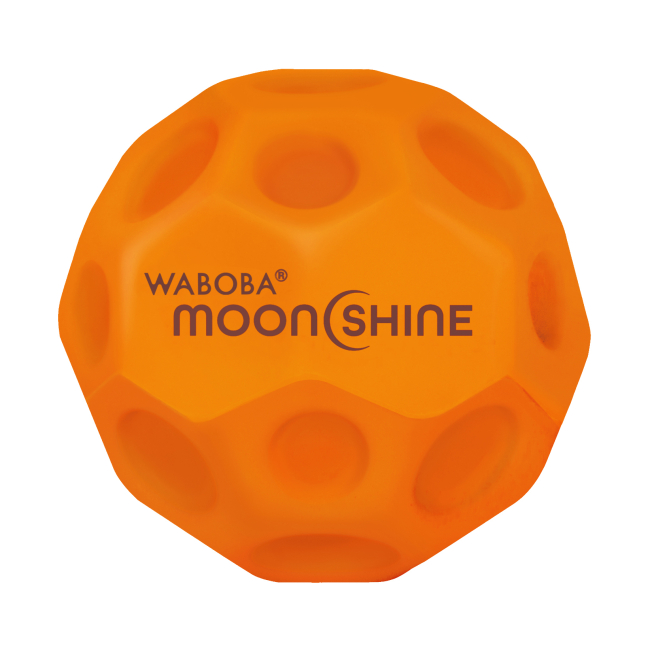 Спортивні активні ігри - М'яч-стрибун Waboba Moon ball Neon помаранчевий (325C02_A/3)