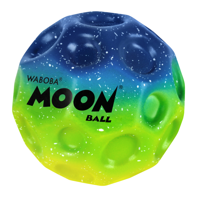 Спортивные активные игры - Мяч-попрыгун Waboba Moon ball Colorstorm от синего до желтого (327C99_A/3)