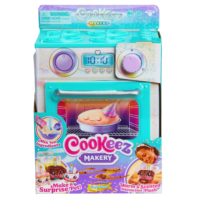 Мягкие животные - Интерактивная игрушка Cookies Makery Магическая пекарня Праздничный торт (23512)
