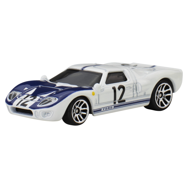 Автомоделі - Автомодель Hot Wheels Silver series Ford GT40 (HRT81/JBY87)