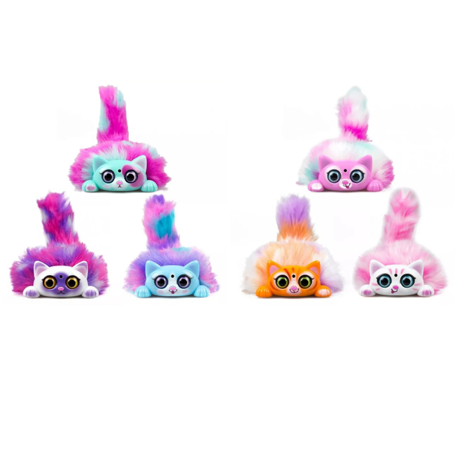 М'які тварини - ​Інтерактивна іграшка Silverlit Кошеня Mini Purr в асортименті (4891813836896)