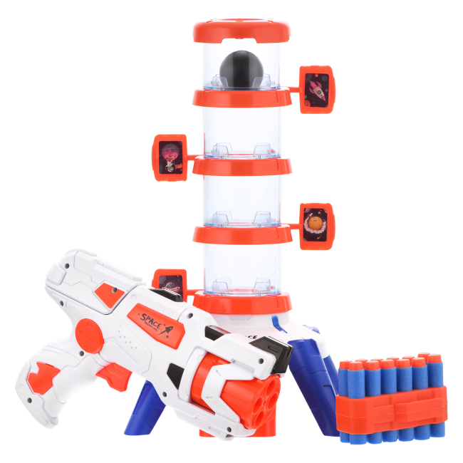Помповое оружие - Игровой набор интерактивная мишень Same toy Shooting Tower (S3240)