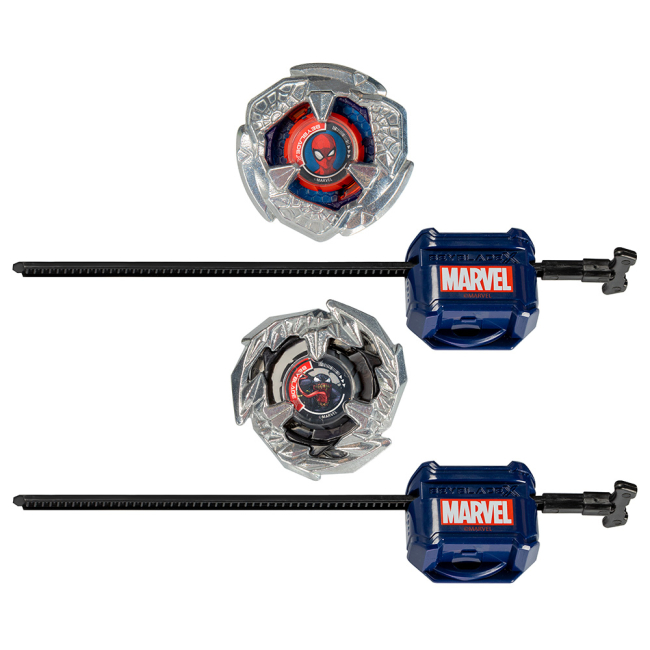 Дзиги та бойові арени - Ігровий набір Beyblade X Spider Man Venom (G0278/G0288)