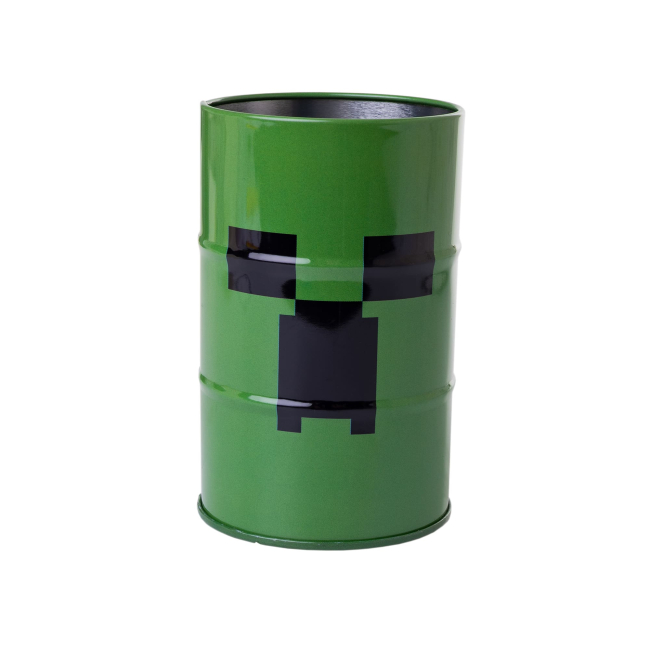Канцтовары - Стакан-подставка Yes Minecraft Creeper металл (708096)