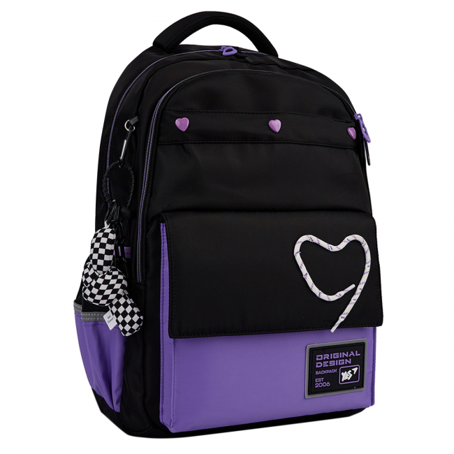 Рюкзаки и сумки - Рюкзак Yes TS-48 Purple hearts (559923)