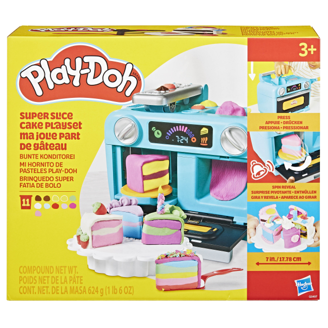 Набори для ліплення - Набір для творчості Play-Doh Супер торт (G0497)