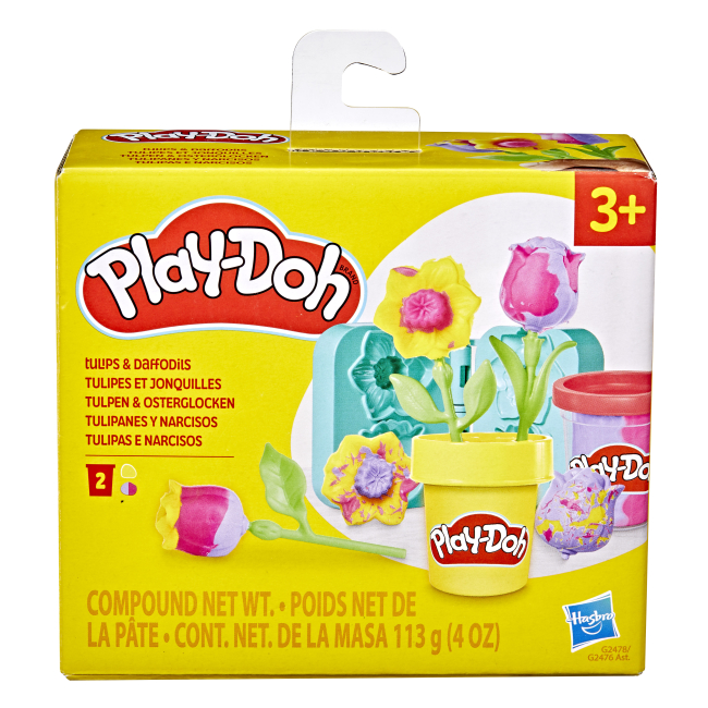 Набори для ліплення - Набір для творчості Play-Doh Тюльпан (G2476/G2478)