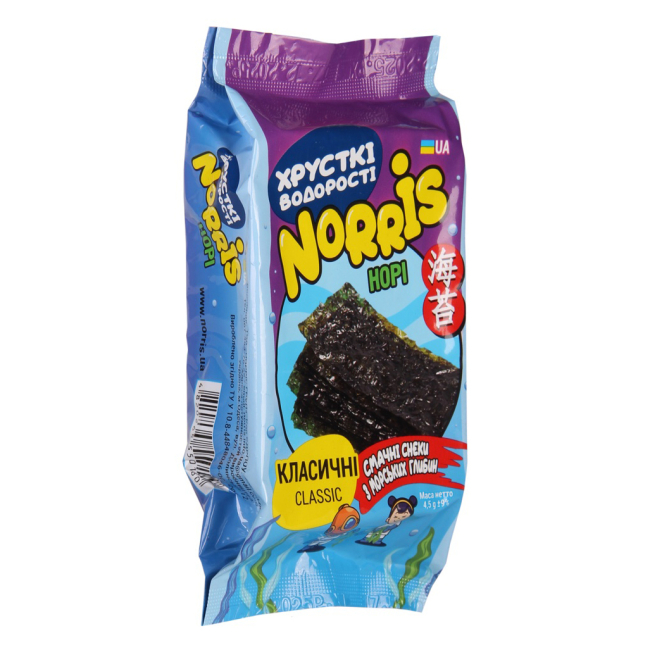 Солодощі - Снек Norris Норі класичні (4820265550180)