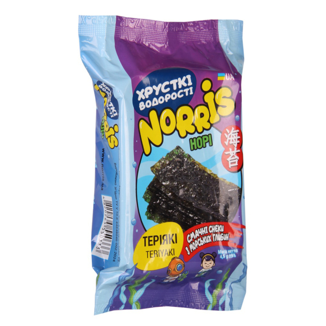 Солодощі - Снек Norris Норі теріякі (4820265550333)