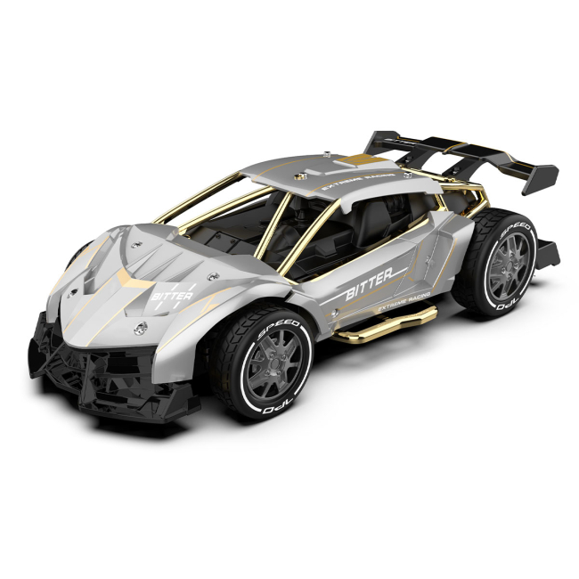 Радиоуправляемые модели - Автомобиль на радиоуправлении KS Drive Extreme Racing серебристый (SL-8212ARHS)
