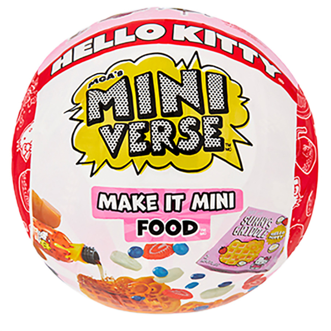 Наборы для творчества - ​Игровой набор Miniverse Sanrio S1 Создания вкусняшки в стиле Хэллоу Китти в ассортименте (515722)
