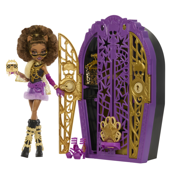 Ляльки - Набір-сюрприз Monster High Таємниці Жахлівуда Жахо-секрети Клодін (JBG80)