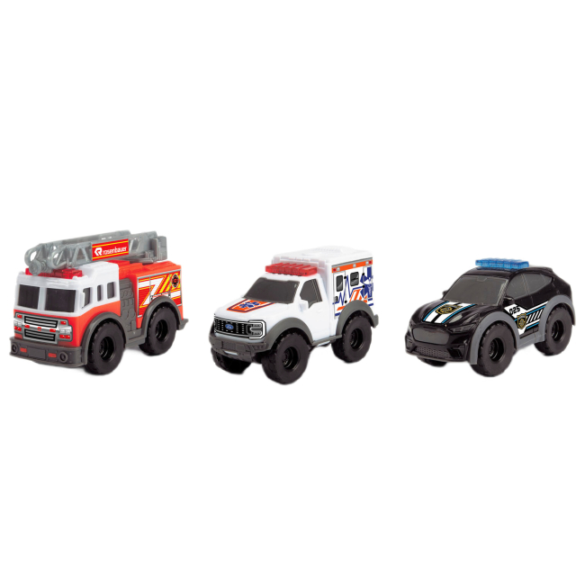 Транспорт і спецтехніка - ​Ігровий набір Dickie Toys Швидке реагування Мікро (3712031)