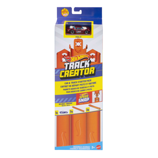 Автотреки - Игровой набор Hot Wheels Track creator Дорожки для трека с машинкой (JDW43)