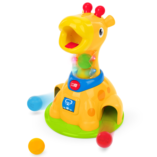 Развивающие игрушки - Музыкальная игрушка Bright Starts Spinnin’ spots giraffe (17410)