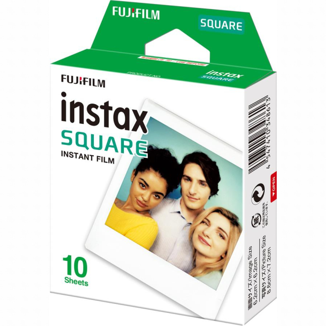 Фотоапарати - ​Фотопапір Fujifilm COLORFILM INSTAX SQUARE (70100139613)