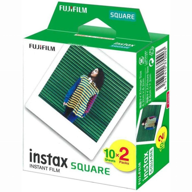 Фотоапарати - ​Фотопапір Fujifilm COLORFILM INSTAX SQUARE (16921634)