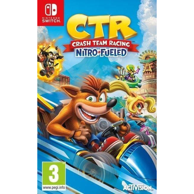 Видеоигры - ​Игра консольная Nintendo Switch Crash Team Racing Nitro-Fueled картридж (1067667)