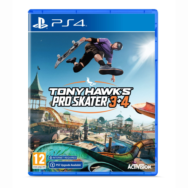 Видеоигры - Игра консольная PS4 Tony Hawk Pro Skater 3+4 (1161845)