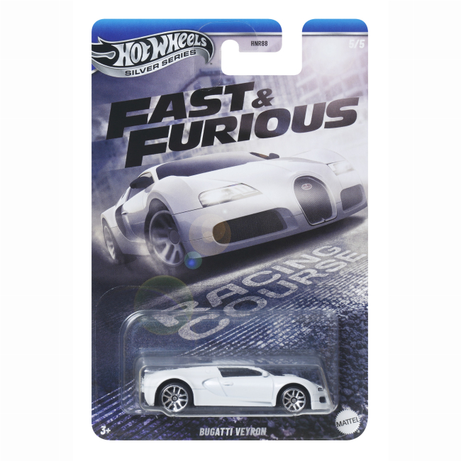 Автомодели - Автомодель Hot Wheels Fast and Furious Bugatti Veyron (HNR88/JBY43)