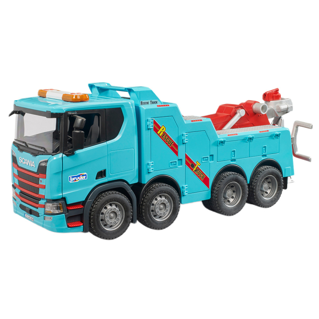 Транспорт и спецтехника - ​Эвакуатор Bruder Scania Super 560R для грузовых авто (03553)