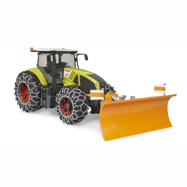 Транспорт и спецтехника - ​Трактор Bruder Claas Axion 950 для уборки снега (03018)
