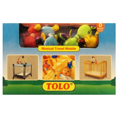 Подвески, мобили - Карусель для детской кроватки Птички Tolo Toys (89637)