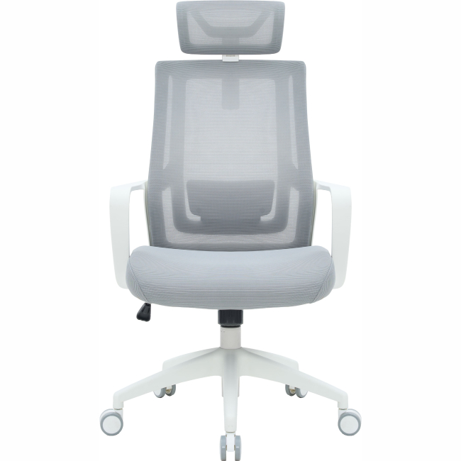 Меблі для геймерів - Крісло OfficePro Harmony White/Light Gray (OC310-W-LG-LG)
