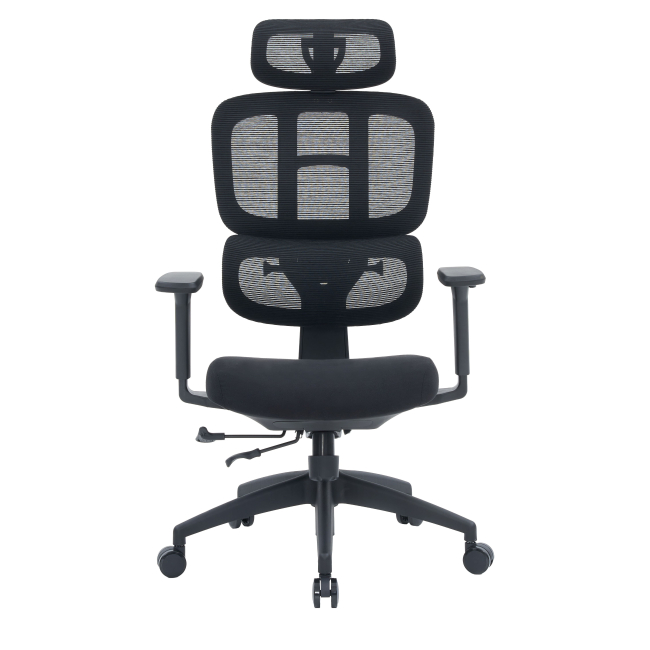 Меблі для геймерів - ​Крісло OfficePro Skyline Black (OC580-B-B-B)