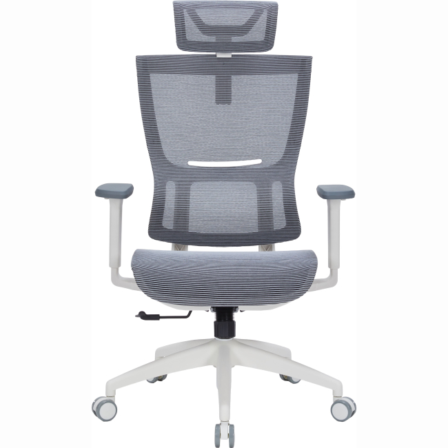 Меблі для геймерів - ​Крісло OfficePro Elegant White/Light Gray (OC660-W-LG-LG)