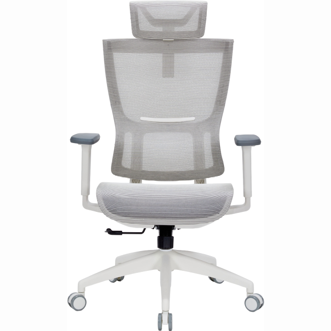 Меблі для геймерів - Крісло ігрове OfficePro Elegant White/Dark Gray (OC660-W-DG-DG)