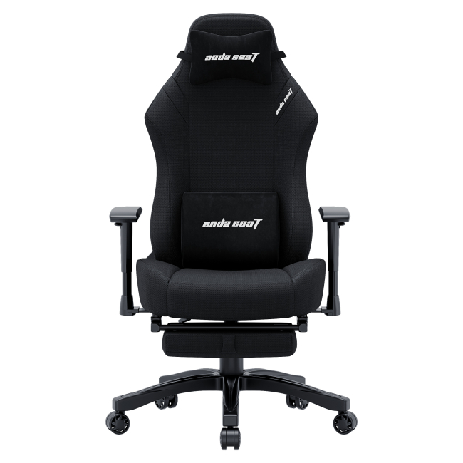 Меблі для геймерів - Крісло ігрове Anda seat Luna Pro Size L Black Fabric (AD18T-44-B-F)