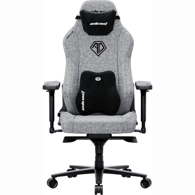 Меблі для геймерів - Крісло ігрове Anda seat Phantom 3 XL Gray Fabric (AD18XL-52-G-F-G01)