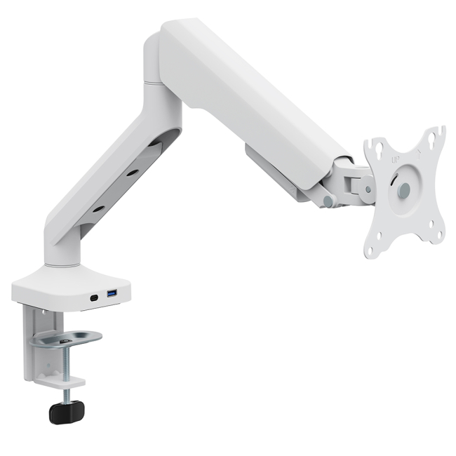 Меблі для геймерів - Настільне кріплення для монітора OfficePro 17-40'' 2-12kg White (MA451W)