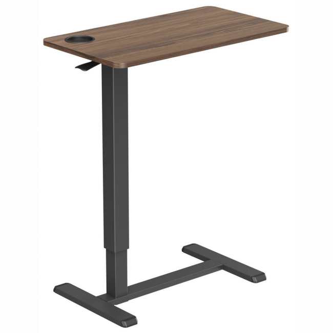 Меблі для геймерів - Приставний стіл OfficePro Dark Wood/Black (ODM270DW)