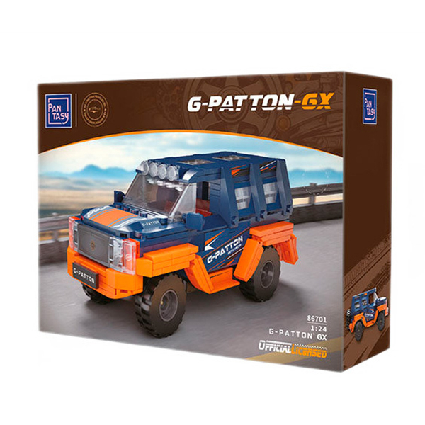 Блочные конструкторы - Конструктор Pantasy George Patton G-PATTON GX 118 оранжевый 422 элемента (86701)