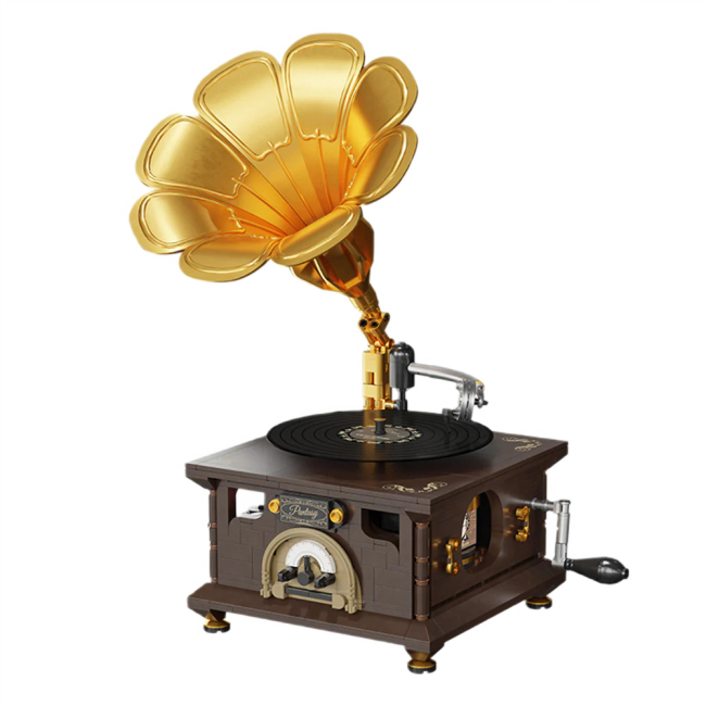 Конструкторы с уникальными деталями - Конструктор Pantasy Original Retro Граммофон 662 элемента (85009)