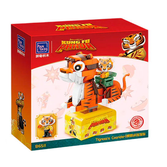 Блочные конструкторы - Конструктор Pantasy Kung Fu Panda Косрайдер Тигрицы 195 элементов (86511)