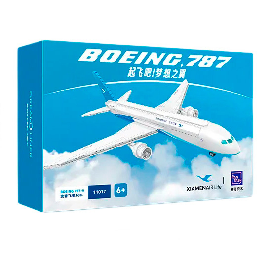 Конструкторы с уникальными деталями - Конструктор Pantasy Joyside Series BOEING 787 729 элементов (11017)