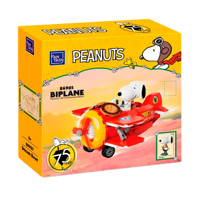 Блочные конструкторы - Конструктор Pantasy Snoopy Биплан 315 элементов (86905)