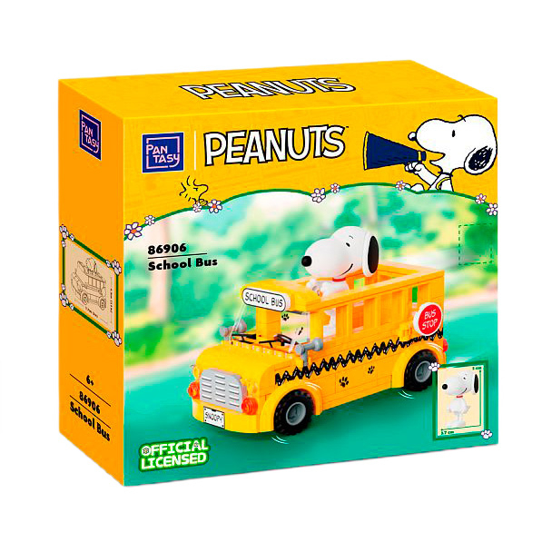 Блочные конструкторы - Конструктор Pantasy Snoopy Школьный автобус 145 элементов (86906)