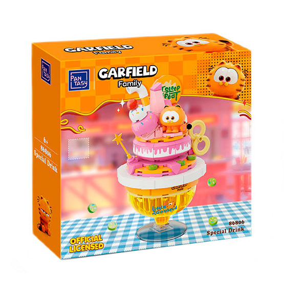 Блокові конструктори - Конструктор Pantasy Garfield Foodie Коктейль 147 елементів (86806)