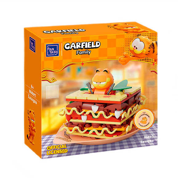 Блокові конструктори - Конструктор Pantasy Garfield Foodie Лазанья 228 елементів (86807)