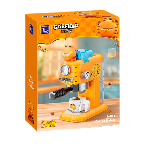 Конструктори з унікальними деталями -  Конструктор Pantasy Garfield Fantastic Machines Кавоварка 277 елементів (86812)