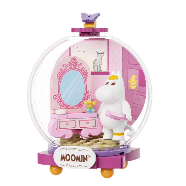 Конструкторы с уникальными деталями - Конструктор Pantasy Moomin Гардероб Сноркмайдена 84 элемента (87208)