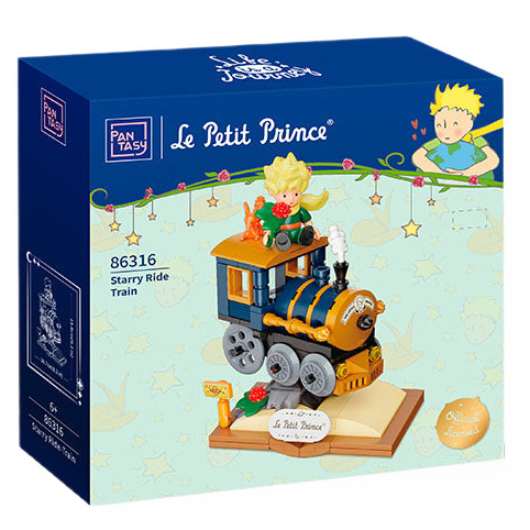 Блочные конструкторы - Конструктор Pantasy Le Petit Prince Звездный поезд 205 деталей (86316)