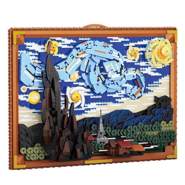 Блочные конструкторы - ​Конструктор LOZ mini The Starry Night 2789 деталей (1066)