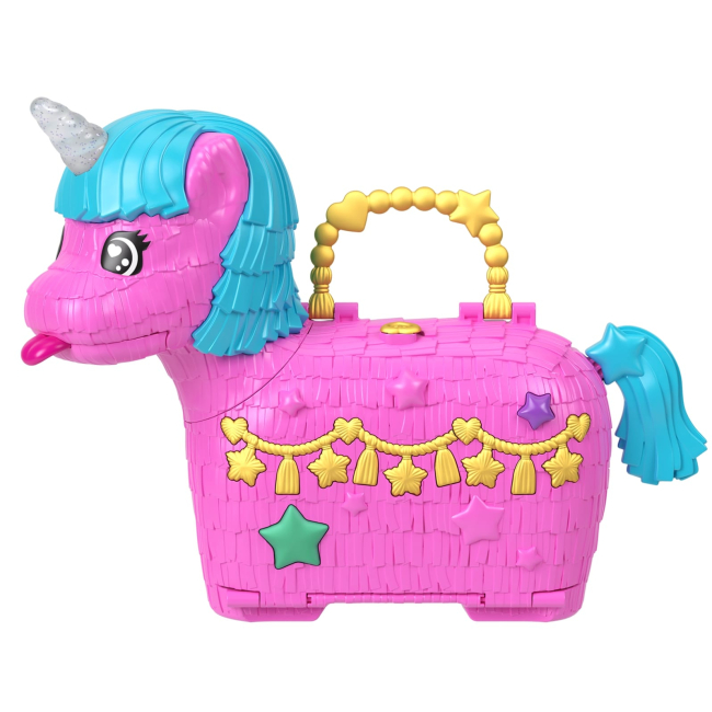 Куклы - Игровой набор Polly Pocket Праздничная вечеринка единорогов (HYD96)