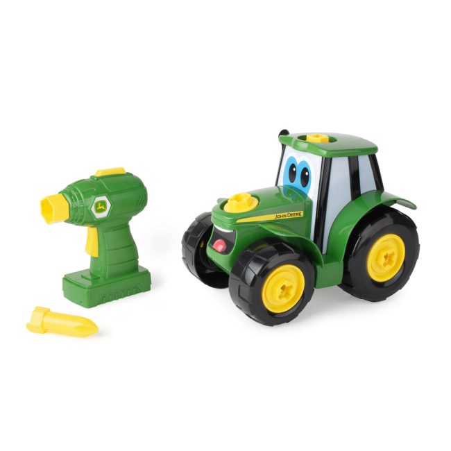 Конструктори з унікальними деталями - Ігровий набір Tomy John Deere kids Створи трактор (124687)